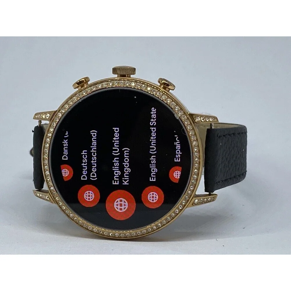 Fossil Gen 4 Authentic Digital Dial Smart Watch Custom Band FTW6011 BA340
